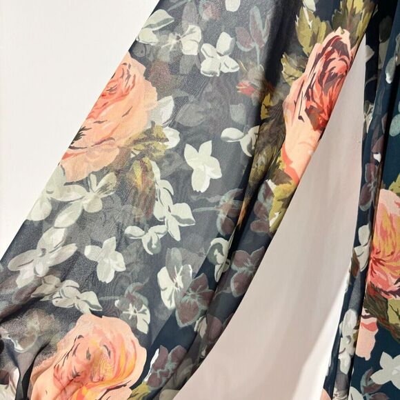 Show Me Your Mumu‎ Donna Michelle Tunic Dress V Neck Multicolor XSmall Floral - Picture 7 of 10